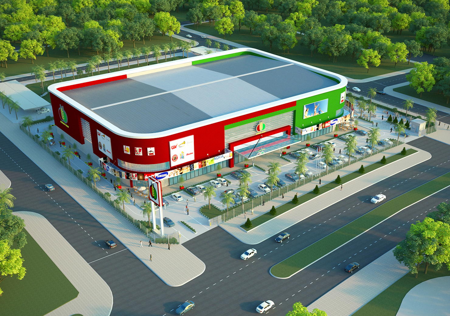 TRUNG TÂM THƯƠNG MẠI DABACO ĐỀN ĐÔ