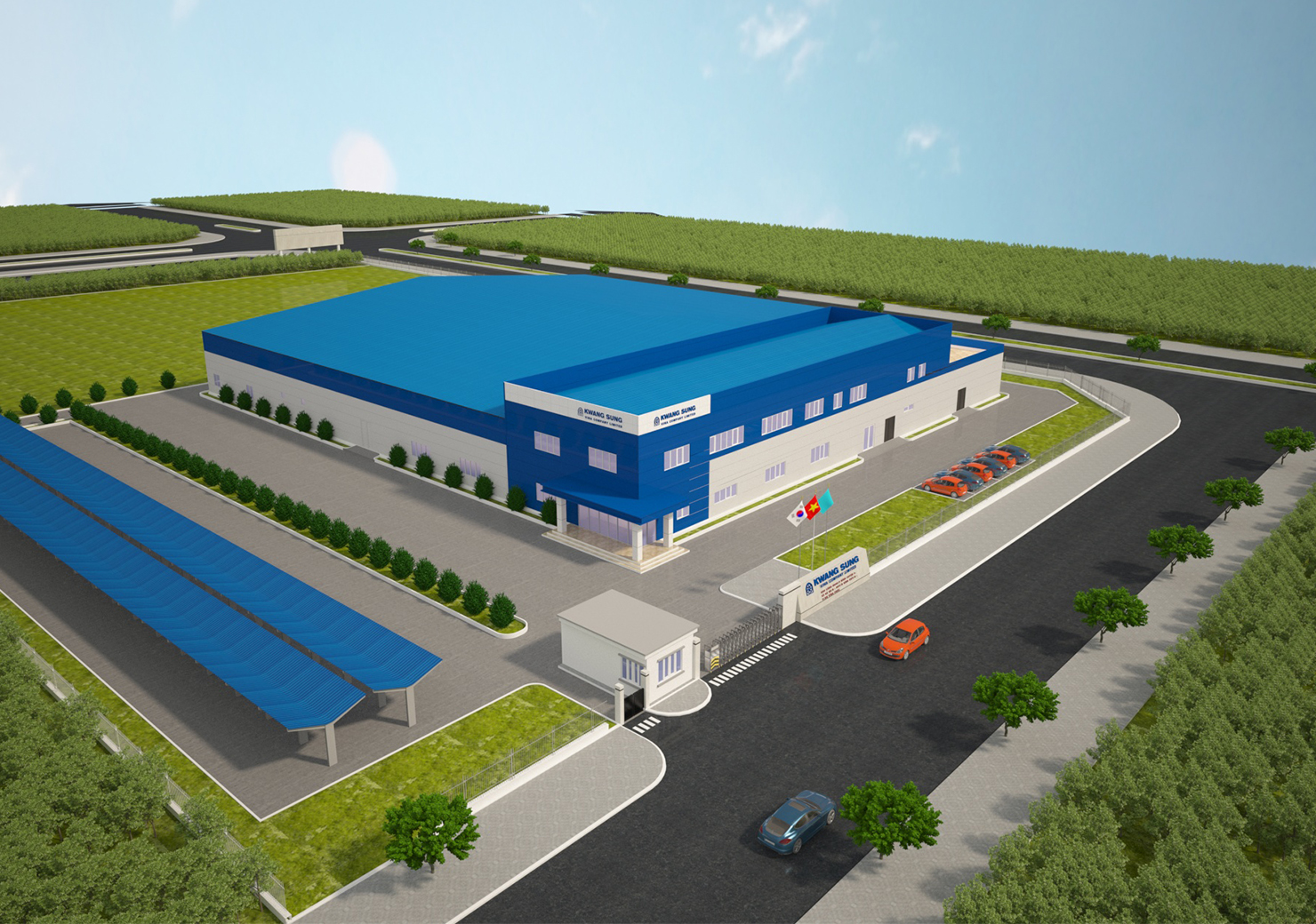 NHÀ MÁY SX LK ĐIỆN TỬ KWANGSUNG VINA