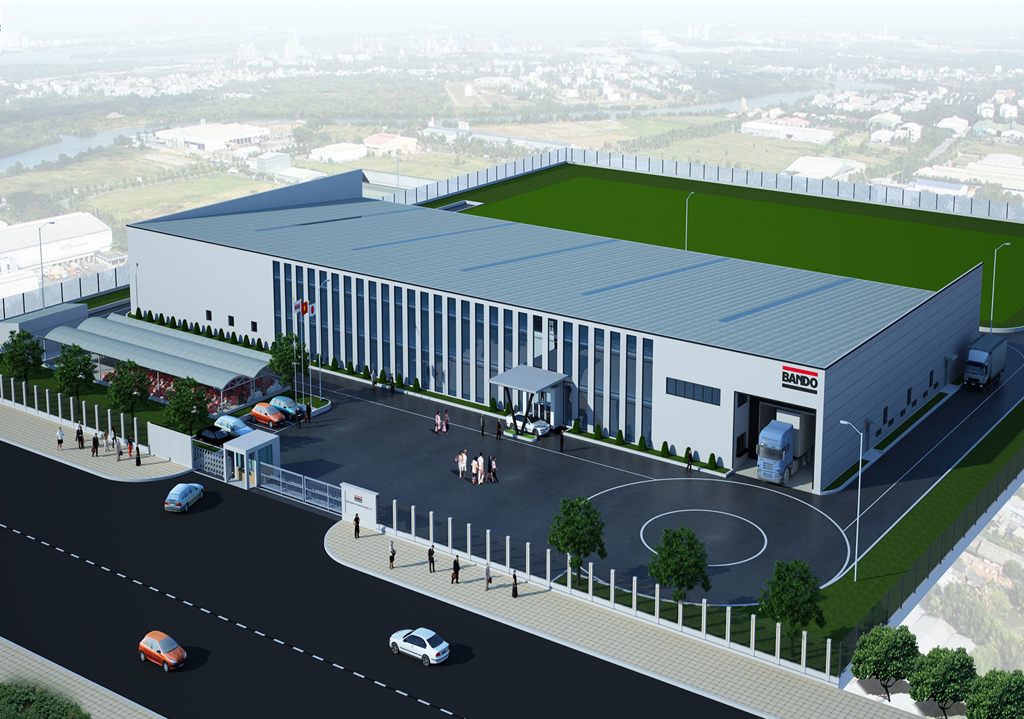 NHÀ MÁY SẢN XUẤT BANDO VIỆT NAM