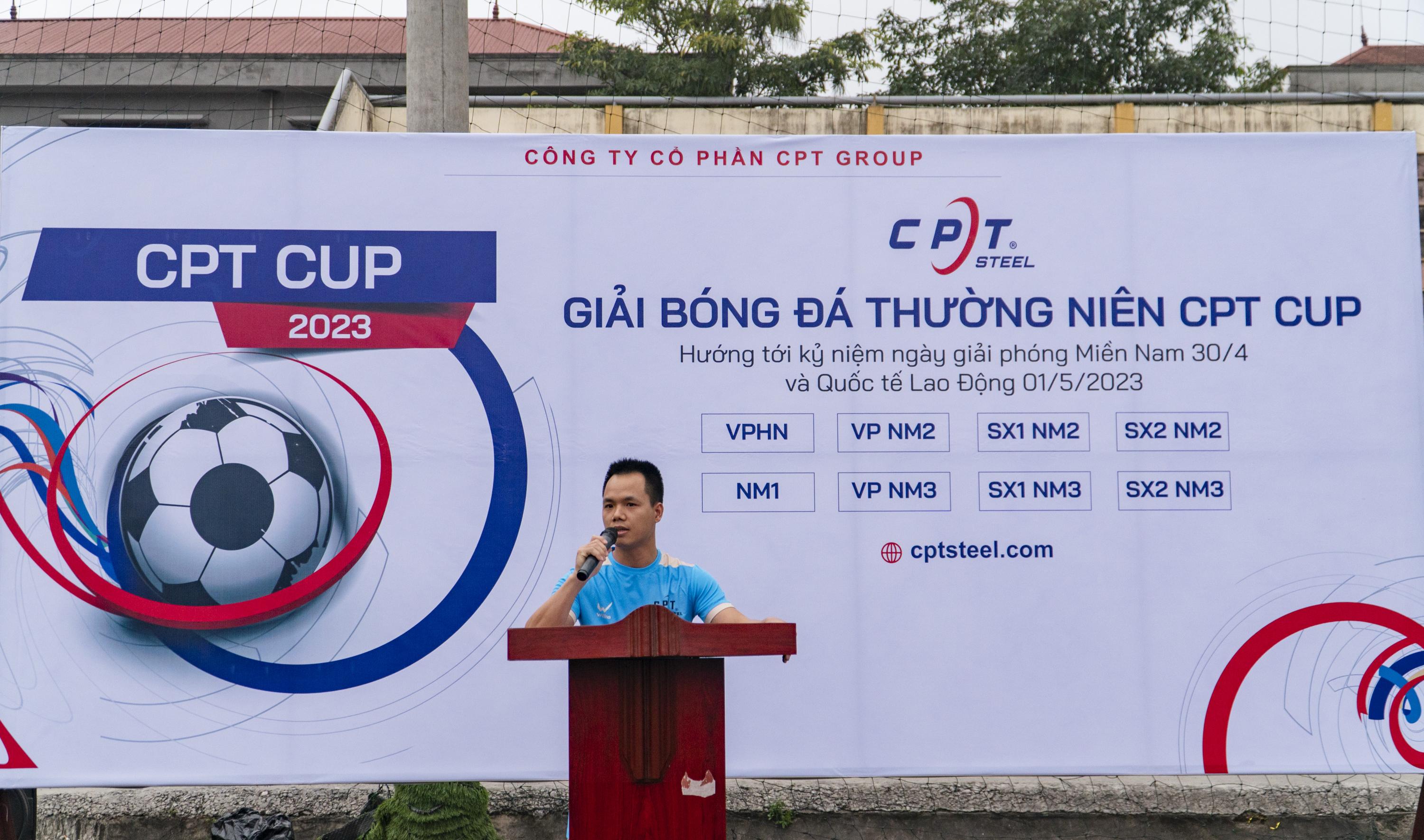 GIẢI BÓNG ĐÁ THƯỜNG NIÊN CPT CUP 2023